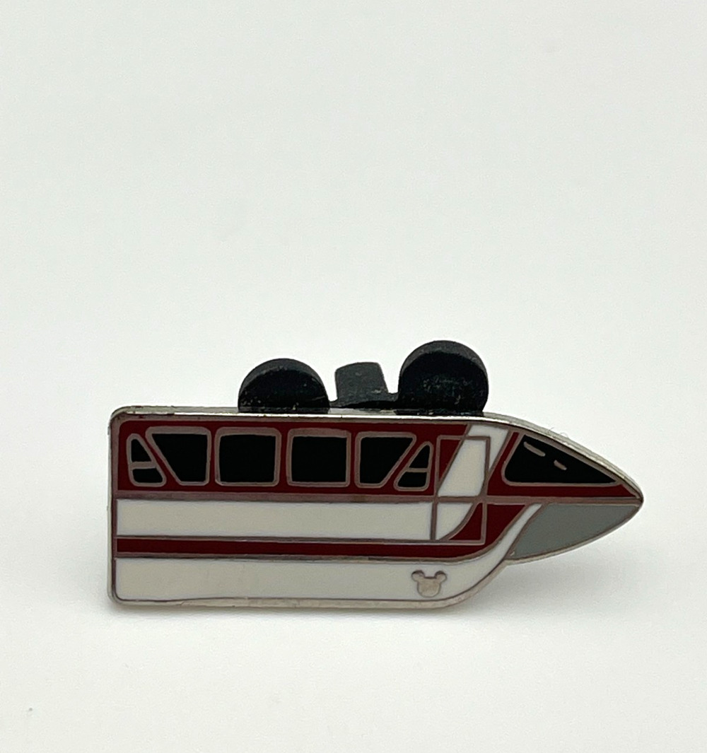 Disney Pin Hidden Mickey 2011 Red Monorail Mark VII Monorail Collection